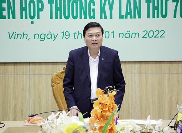 Phó PG88 go Bắn cá Thường trực UBND tỉnh Lê Hồng Vinh phát biểu kết luận.