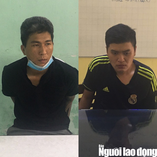 Thắng và Trường bị bắt giữ