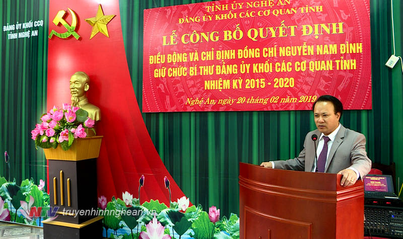 Đồng chí Nguyễn Nam Đình 