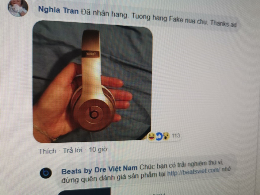 Nhiều bình luận "mồi" được trang thêm vào để tăng độ uy tín.