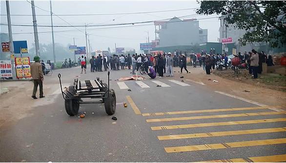 Hiện trường vụ tai nạn