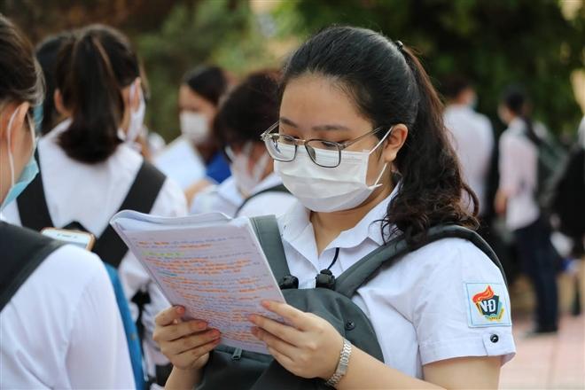 Thí sinh dự thi tốt nghiệp THPT 2021. (Ảnh minh hoạ)