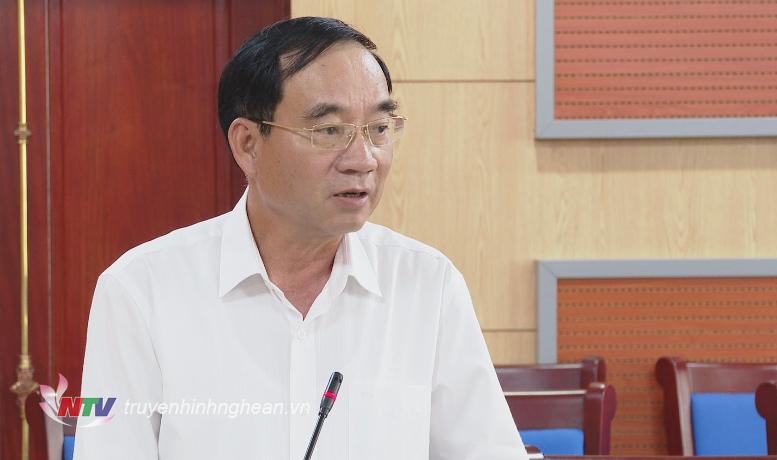 Phó PG88 go Bắn cá HĐND tỉnh Hoàng Viết Đường phát biểu tại hội thảo.