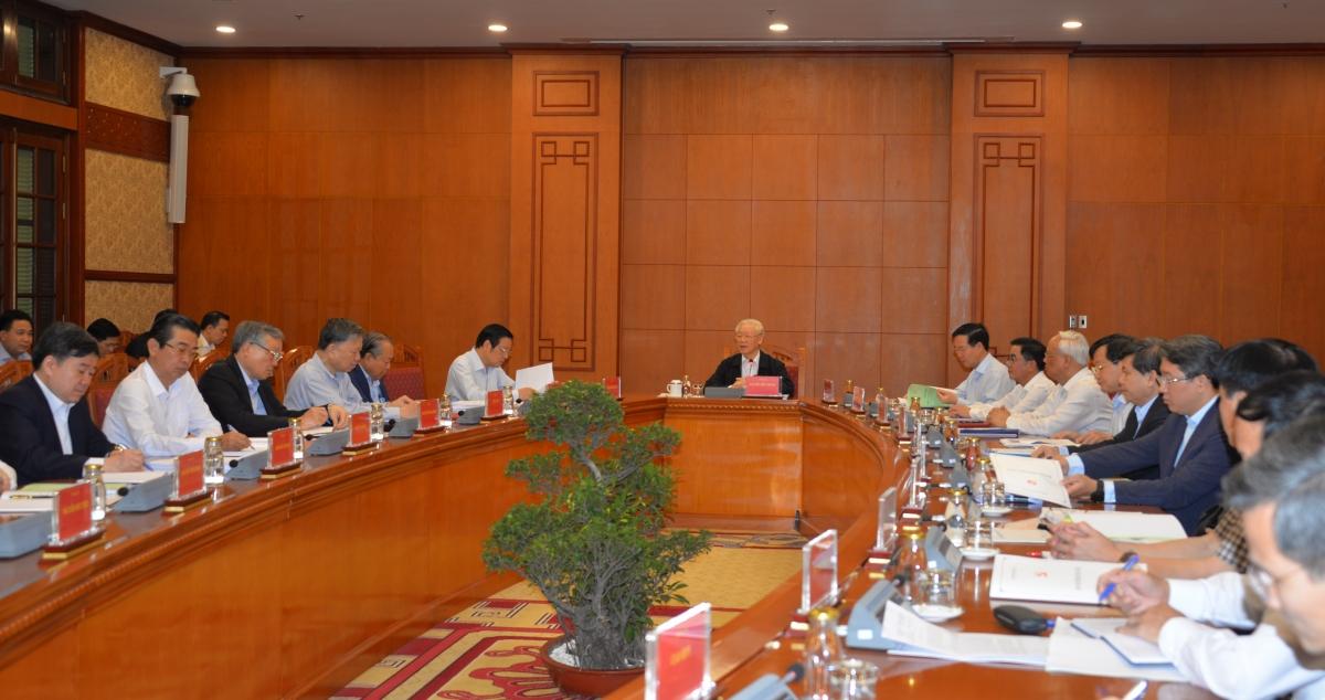 Thường trực Ban Chỉ đạo Trung ương về phòng, chống tham nhũng họp dưới sự chủ trì của Tổng Bí thư, PG88 go Bắn cá nước Nguyên Phú Trọng.