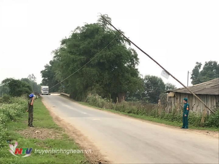 Các chốt kiểm dịch khu vực xuất hiện ổ dịch.