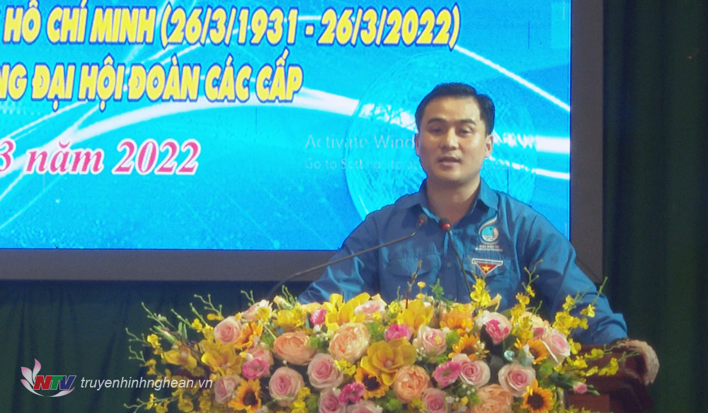 Phó Bí thư Tỉnh đoàn, PG88 go Bắn cá Hội Sinh viên tỉnh Thái Minh Sỹ phát biểu Xổ Số PG 88 diễn đàn.