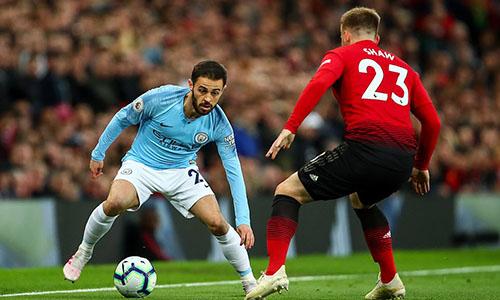 Bernardo Silva (trái) chơi thăng hoa trong giai đoạn cuối mùa.