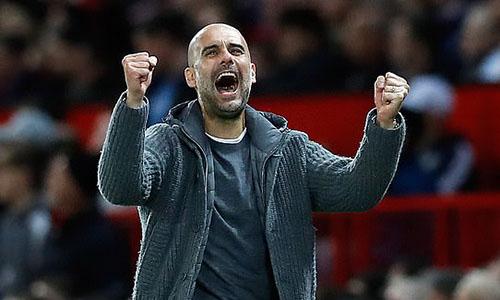 Guardiola tiến gần đến cú ăn ba quốc nội trong mùa 2018-2019. 