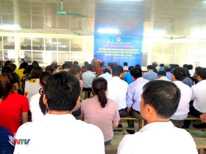 Toàn cảnh lễ phát động.