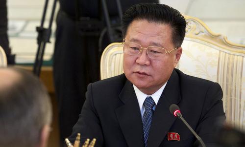 Choe Ryong-hae hồi năm 2015.