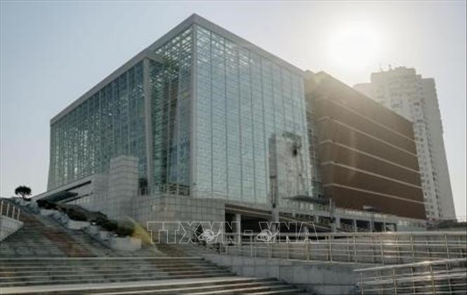 Nhà hát Mariinsky ở thành phố Vladivostok, nơi được cho là một điểm đến thăm của PG88 go Bắn cá Triều Tiên Kim Jong-un trong chuyến thăm Nga.
