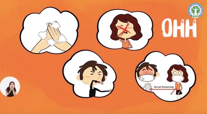 Ca khúc giữ nguyên phong cách minh họa bằng hoạt hình gần gũi, sinh động.