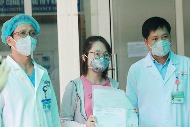 Bệnh nhân được công bố khỏi bệnh tại Bệnh viện Đà Nẵng.