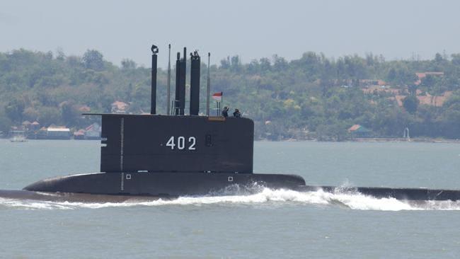 Tàu ngầm chạy diesel KRI Nanggala-402 của Indonesia.