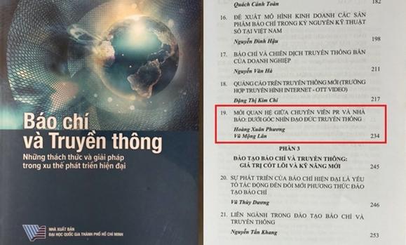 Cuốn sách có bài đạo văn đã bị thu hồi