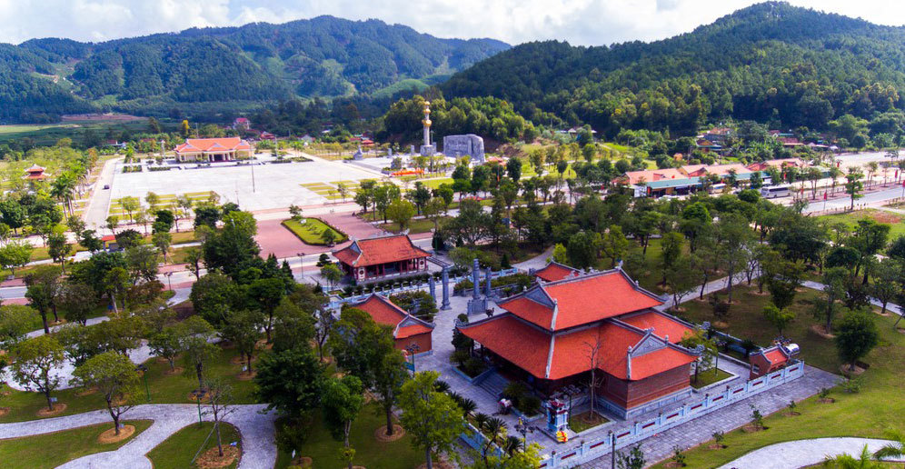 Toàn cảnh khu Di tích quốc gia Truông Bồn