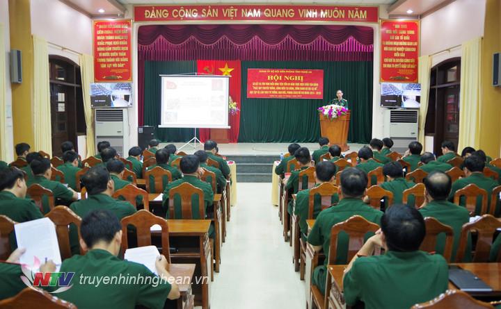 Toàn cảnh hội nghị.