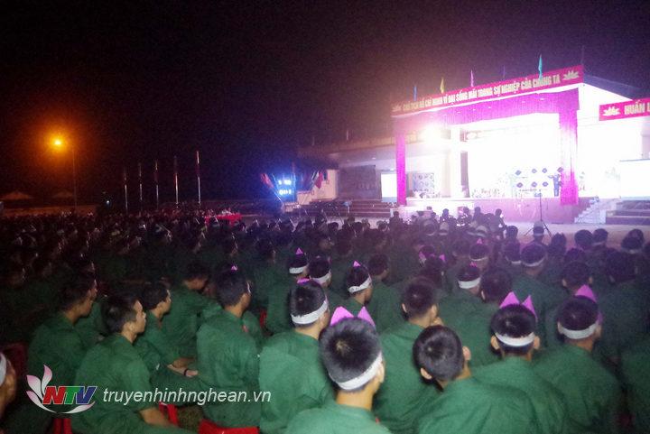 Toàn cảnh hội thi.