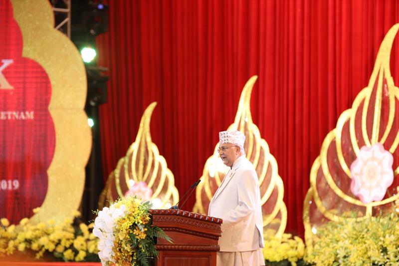 Thủ tướng nước Cộng hòa Dân chủ Liên bang Nepal K P Sharma Oli 