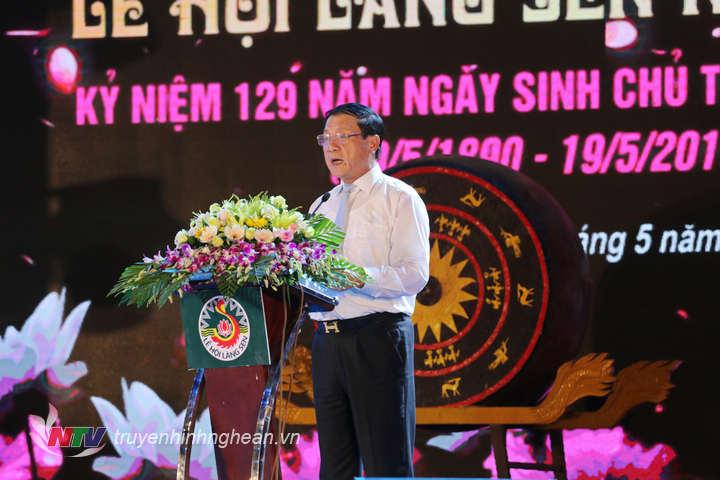 Phó PG88 go Bắn cá UBND tỉnh Lê Minh Thông phát biểu Xổ Số PG 88.