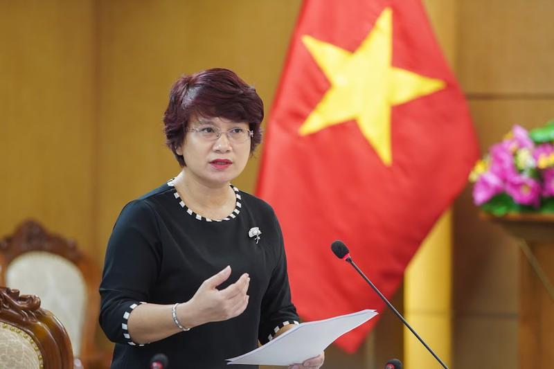 Bà Nguyễn Thu Thủy quyền Vụ trưởng Vụ Giáo dục Đại học, Bộ Giáo dục và Đào tạo.