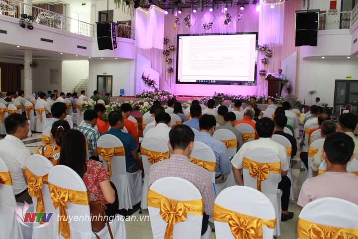 Toàn cảnh lớp tập huấn.
