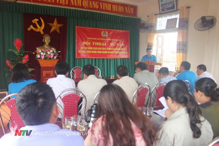 Toàn cảnh đối thoại.