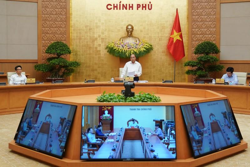 Thủ tướng chủ trì phiên họp Chính phủ tháng 4/2020.