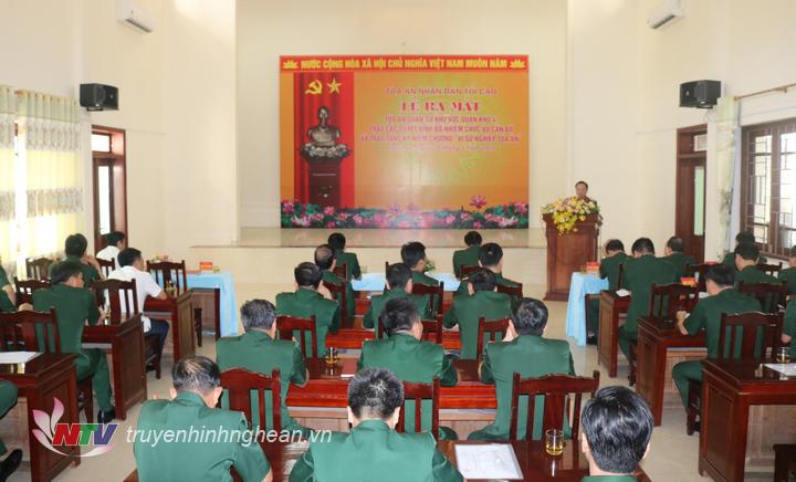 Toàn cảnh lễ ra mắt.