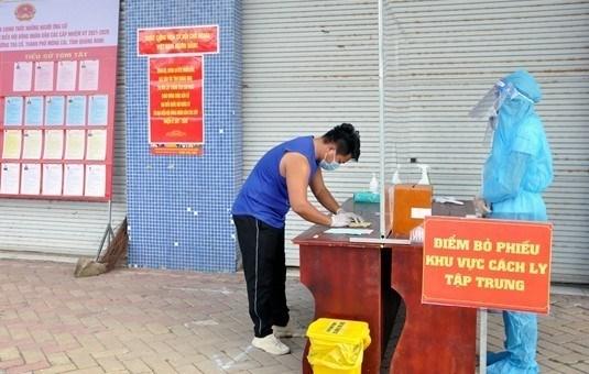Đảm bảo không có lây nhiễm từ bệnh nhân sang tổ bầu cử hay lây nhiễm trong khu vực bầu cử. Ảnh: internet