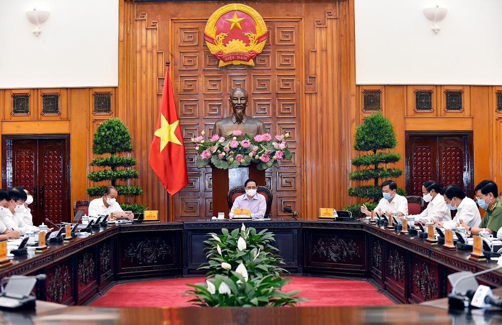 Toàn cảnh cuộc họp. Ảnh: VGP