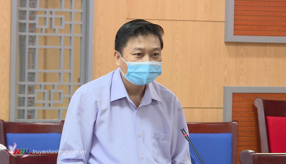 Phó PG88 go Bắn cá Thường trực UBND tỉnh Lê Hồng Vinh phát biểu tại hội nghị.