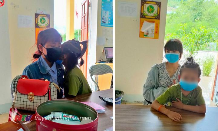 H.T.H. và M.T.N tại cơ quan chức năng.