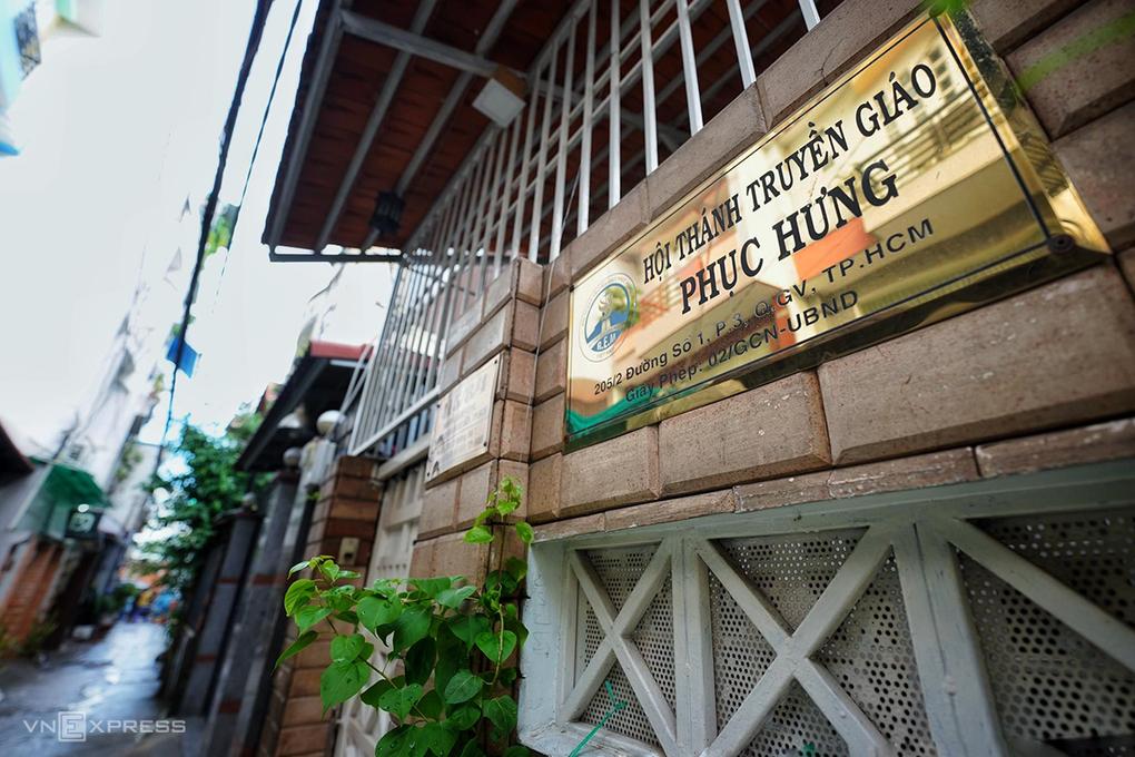 Trụ sở Hội thánh Truyền giáo Phục hưng ở đường Nguyễn Văn Công, phường 3, quận Gò Vấp.