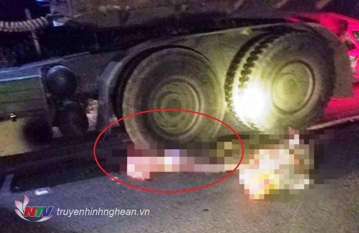 Vụ tai nạn khiến 1 nạn nhân tử vong tại chỗ.
