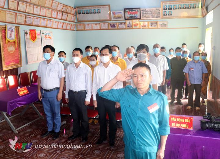 Các đại biểu tham gia lễ Xổ Số PG 88 bầu cử.
