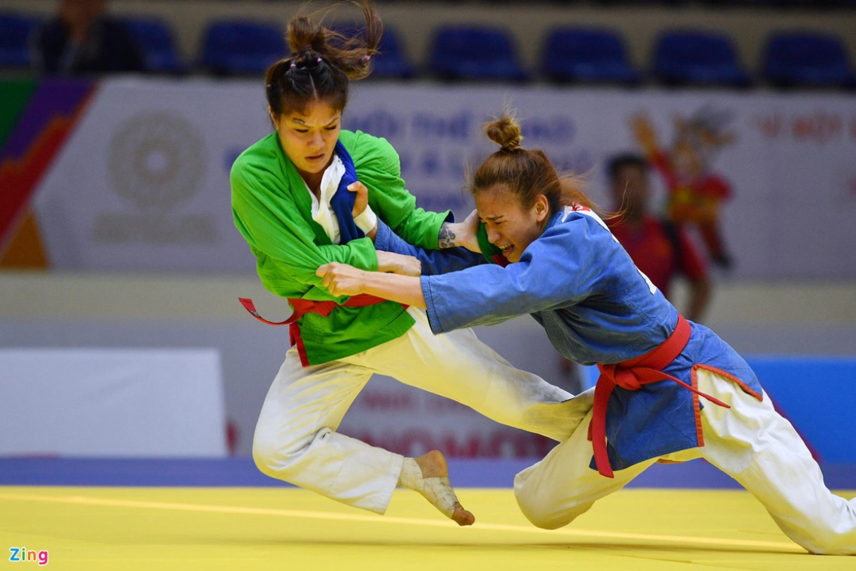 Kurash PG 88 Nổ Hũ thể hiện sức mạnh. Ảnh: Duy Hiệu.