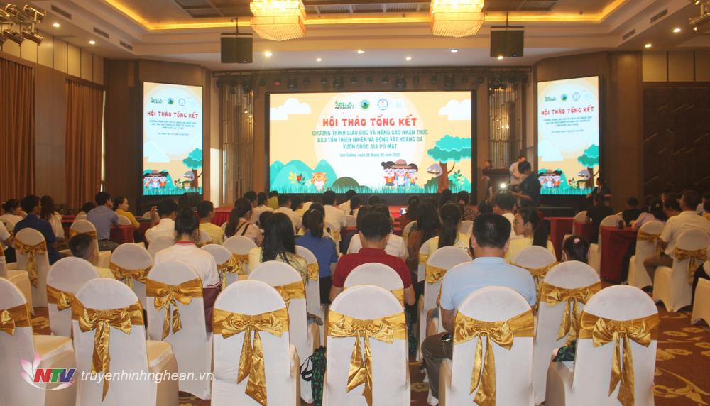 Toàn cảnh lễ tổng kết.