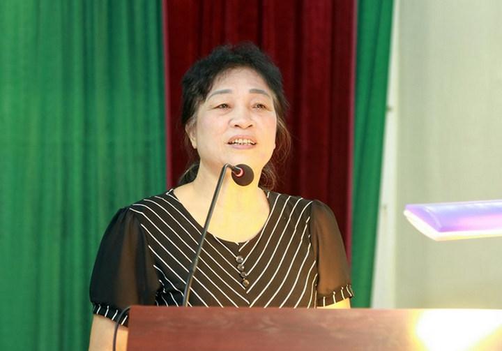 Đảng viên khối 4 phát biểu
