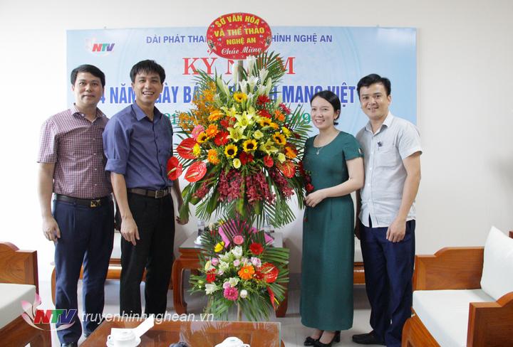 Sở Y tế chúc mừng Đài.