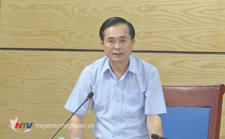 Phó PG88 go Bắn cá UBND tỉnh Lê Ngọc Hoa phát biểu tại hội nghị.