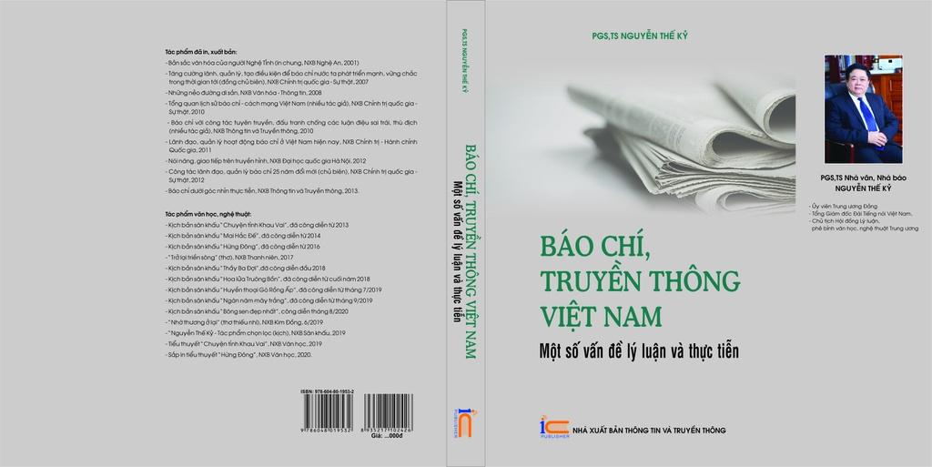 Trang bìa cuốn sách của PGS.TS Nguyễn Thế Kỷ.