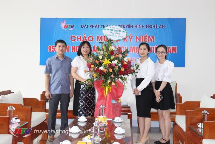 Bệnh viện Đa khoa Quốc tế Vinh chúc mừng NTV.