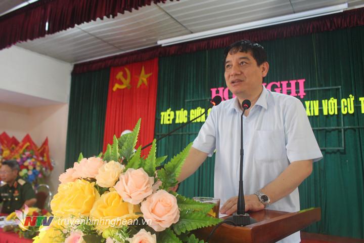 Nguyễn Đắc Vinh - Ủy viên Trung ương Đảng, Phó Chánh Văn phòng Trung ương Đảng, Trưởng đoàn PG88 link Code Quốc hội tỉnh phát biểu giiar trình và kết luận hội nghị