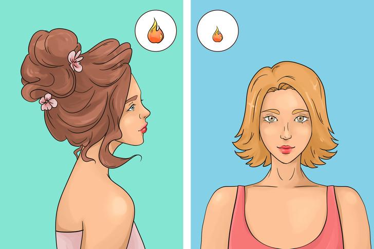 Sấy tóc ở nhiệt độ tối đa: Đây là một trong những sai lầm chính khiến tóc khô và dễ gãy. Nhiệt độ tối đa sẽ giúp bạn sấy tóc nhanh hơn, nhưng bạn chỉ nên dùng mức nhiệt này nếu thực sự cần thiết. Nếu không, hãy sử dụng mức nhiệt trung bình để sấy tóc.