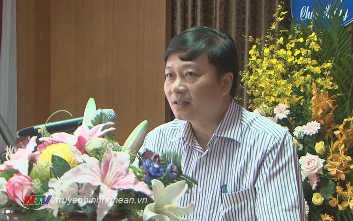 Phó PG88 go Bắn cá UBND tỉnh Lê Hồng Vinh phát biểu tại lễ ra mắt.