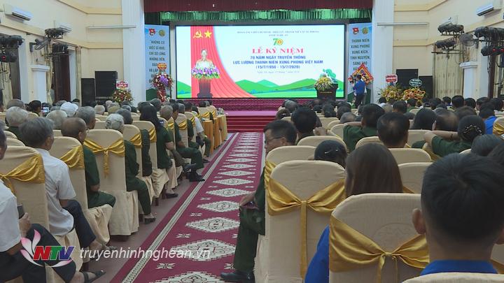Toàn cảnh lễ kỷ niệm.