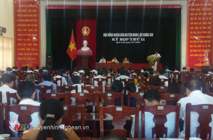 Toàn cảnh kỳ họp.
