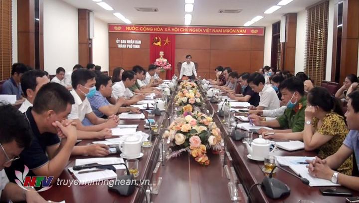 Toàn cảnh cuộc họp.