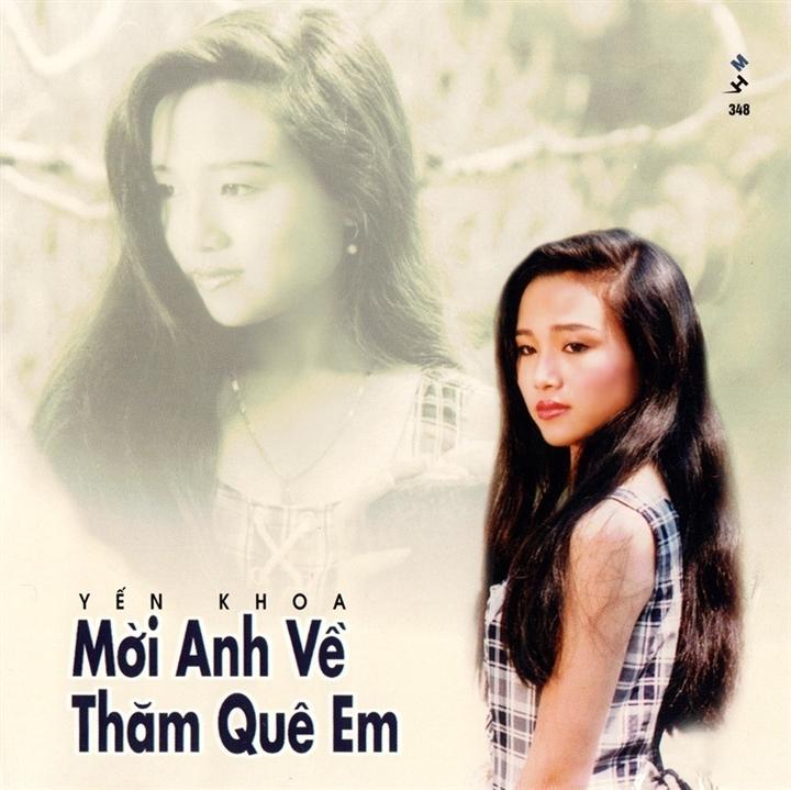 Nữ ca sĩ Yến Khoa thời Mưa bụi.